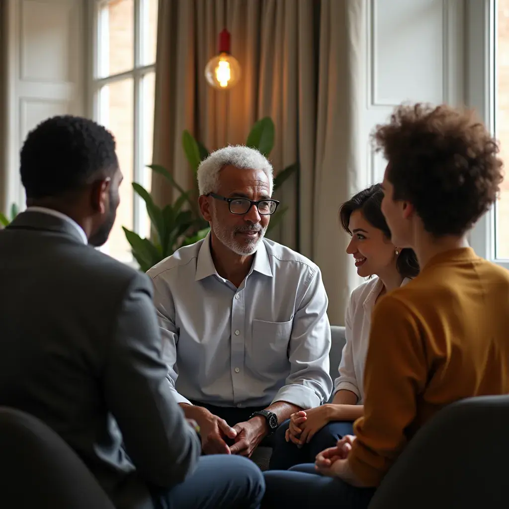 Modern office environment